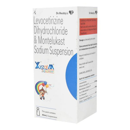 Xyzal M Suspension 60ml - Global Surgicals