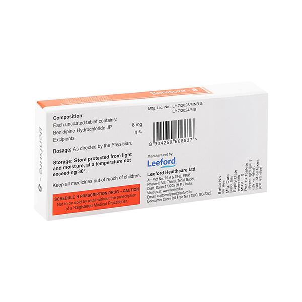 BENISURE 8 Tablet 10's