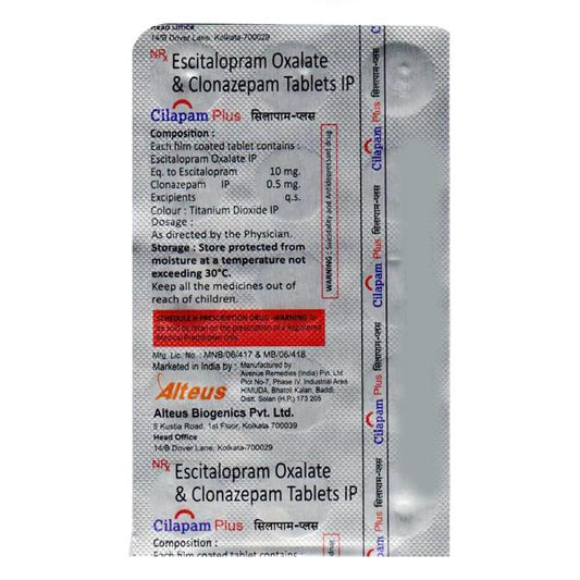 CILAPAM PLUS Tablet 15's