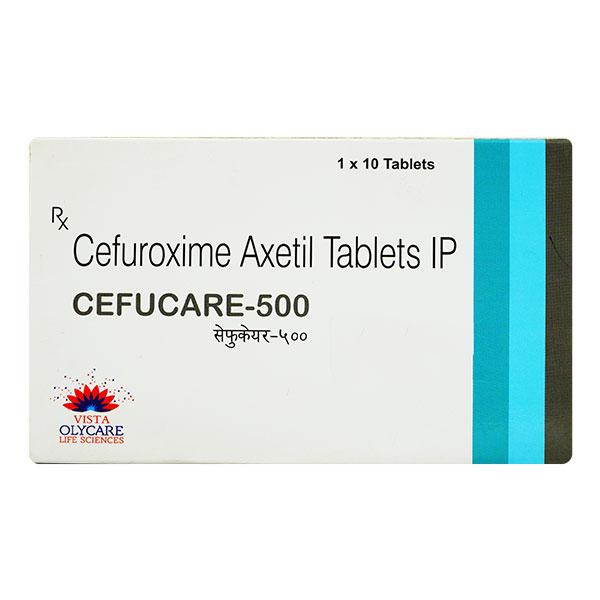 CEFUCARE 500 Tablet 10's