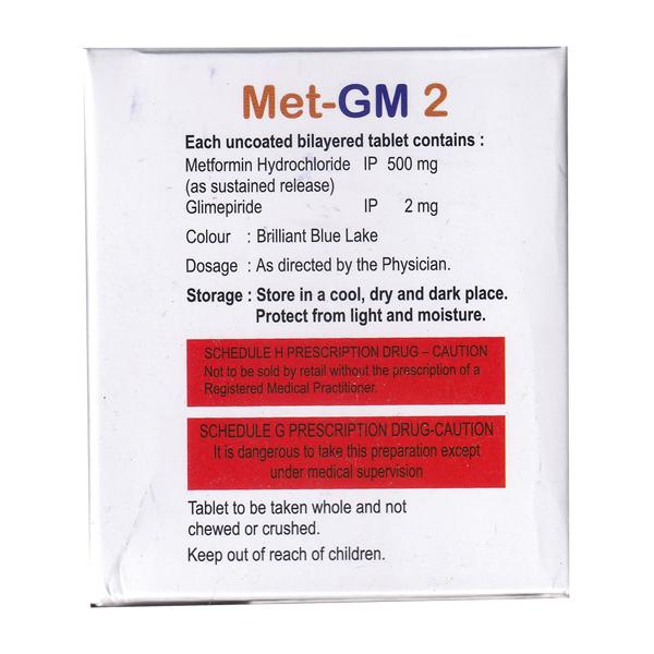 MET GM 2 Tablet 15's