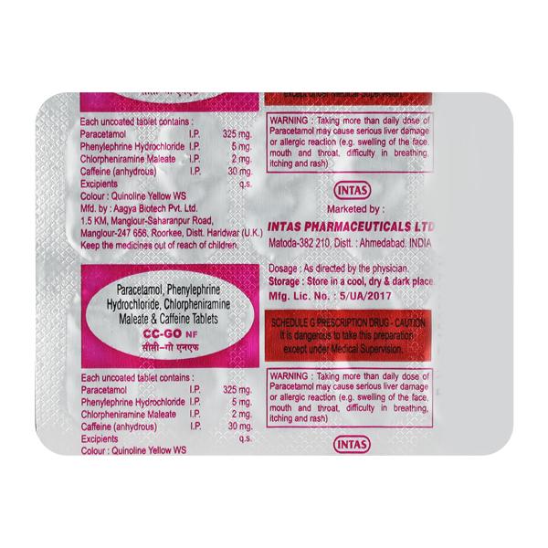 CC GO NF Tablet 10'S