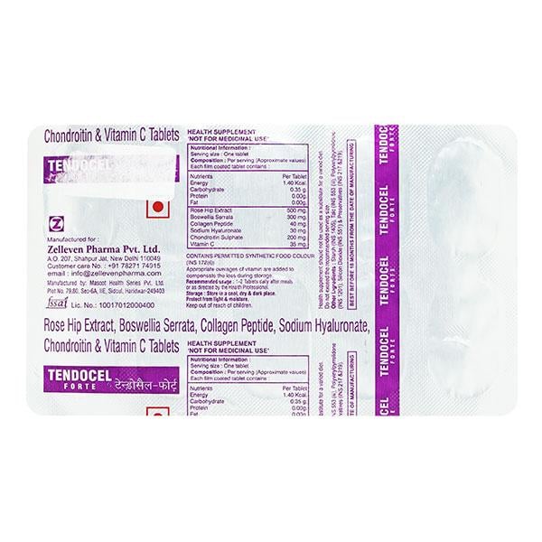 Tendocel Forte Tablet 10'S