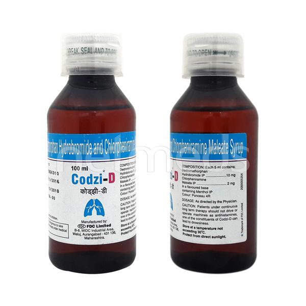Codzi D Syrup 100ml