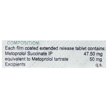 LAKMET XL 50mg Tablet 10's
