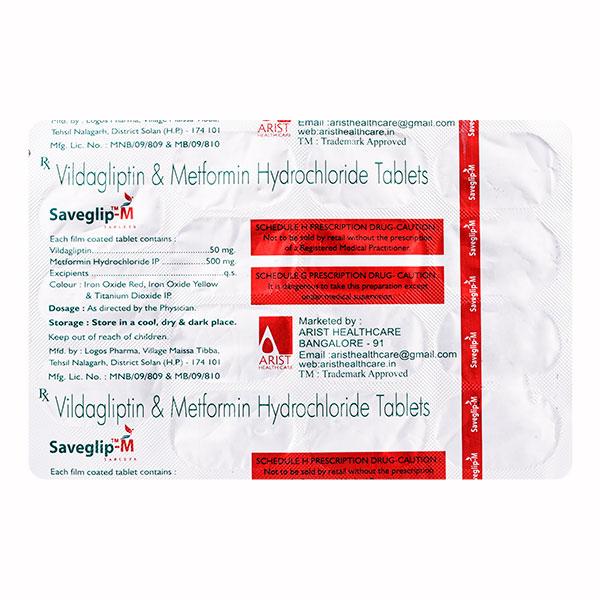 SAVEGLIP M Tablet 15's