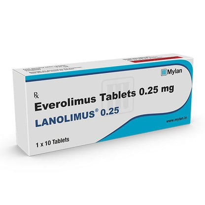 LANOLIMUS 0.25mg Tablet 10's