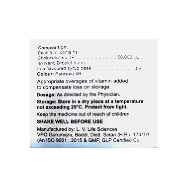 COE D3 SUGAR FREE BUTTERSCOTCH FLAVOUR Oral Solution 5ml