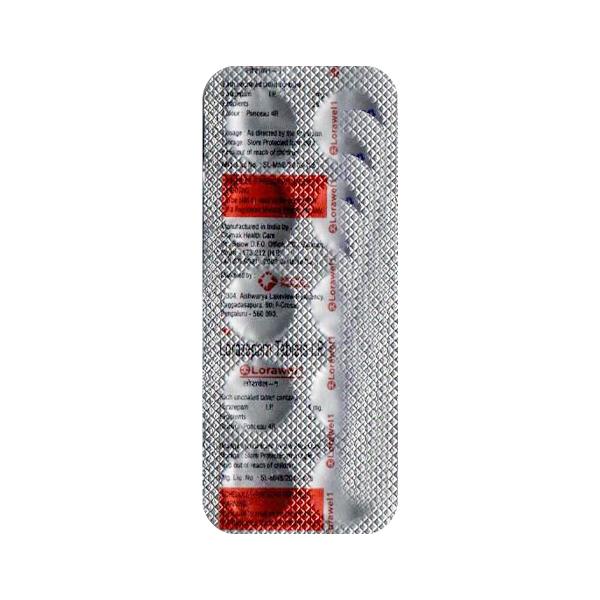 Lorawel 1mg Tablet 10'S