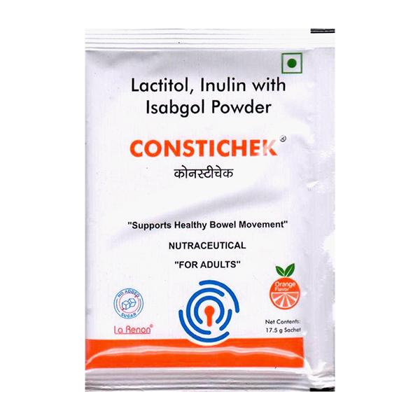 CONSTICHEK ADULT NO ADDED SUGAR ORANGE FLAVOR Powder 17.5g