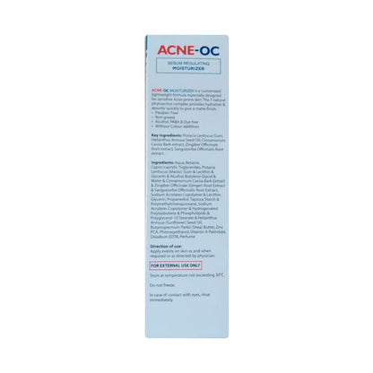 ACNE OC SEBUM REGULATING Moisturiser 75gm