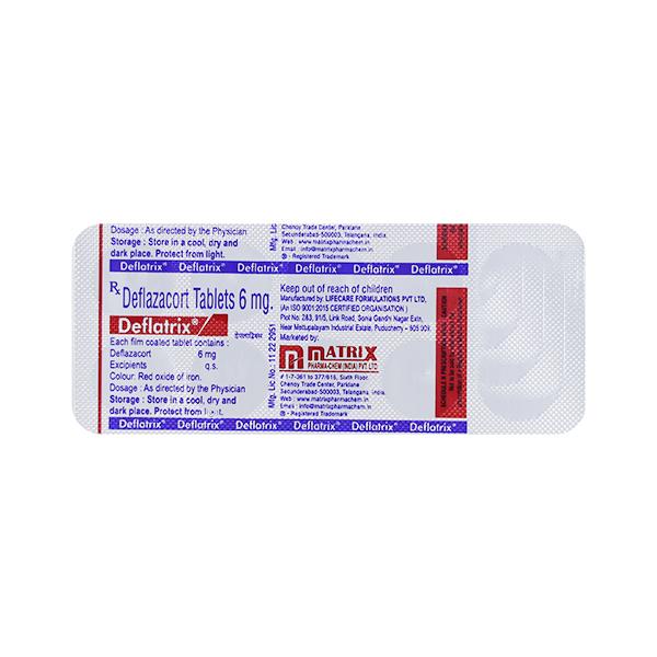 DEFLATRIX Tablet 10's