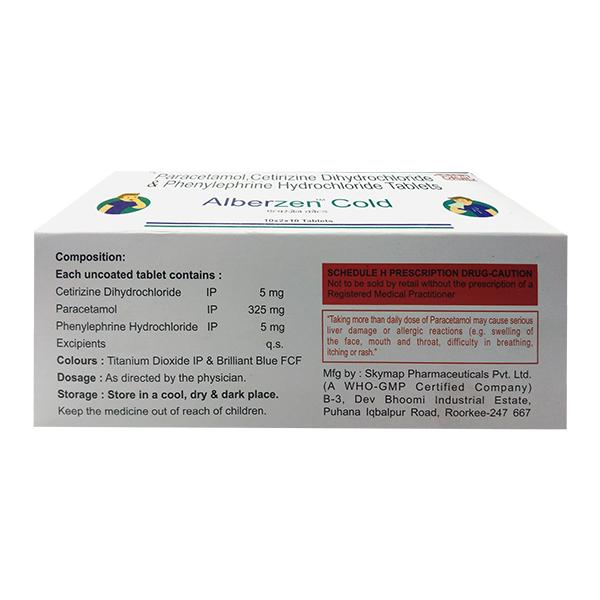 ALBERZEN COLD Tablet 10's