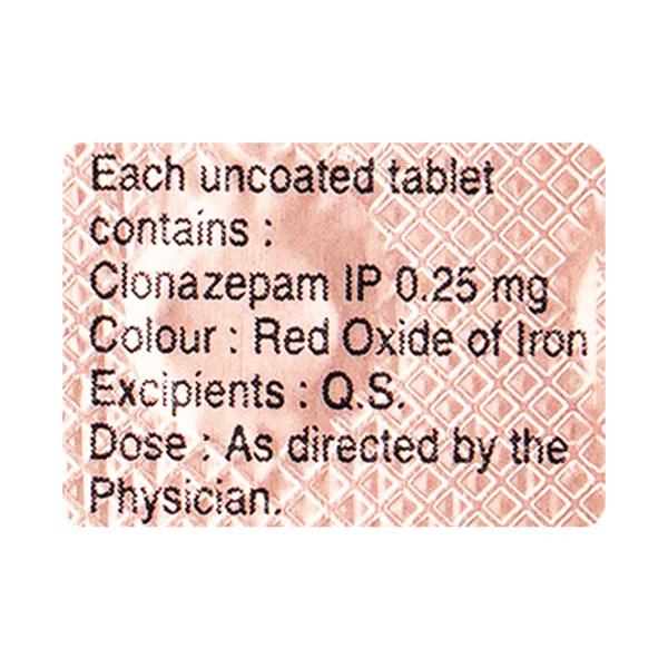 Zapiz 0.25mg Tablet 10'S