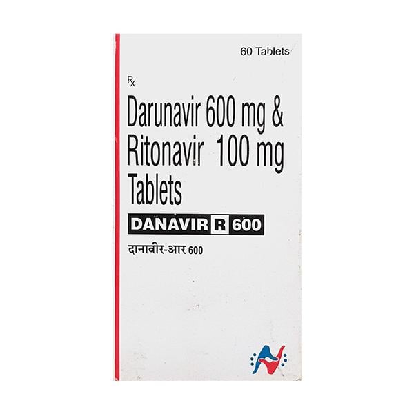 DANAVIR R 600 Tablet 60's