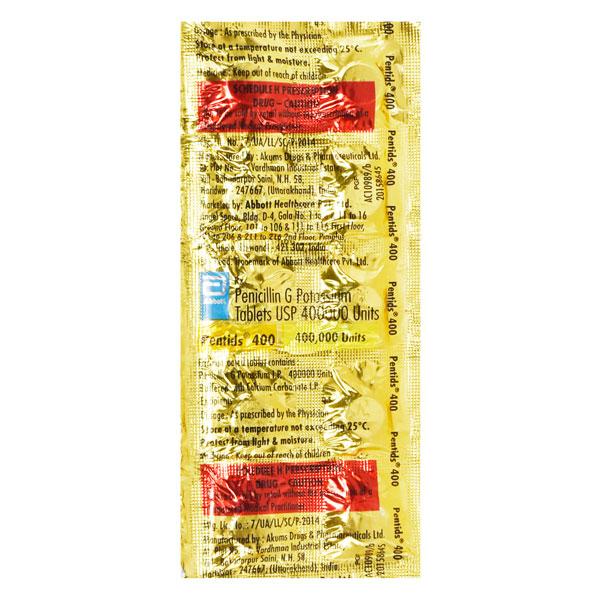 Pentids 400 Tablet 10'S