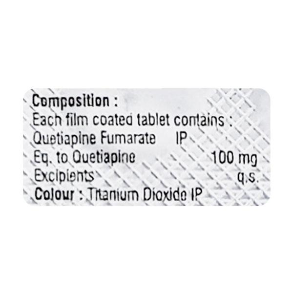 QUETIPRESS 100 Tablet 10's