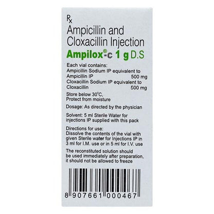 AMPILOX C DS 1gm Injection 1's