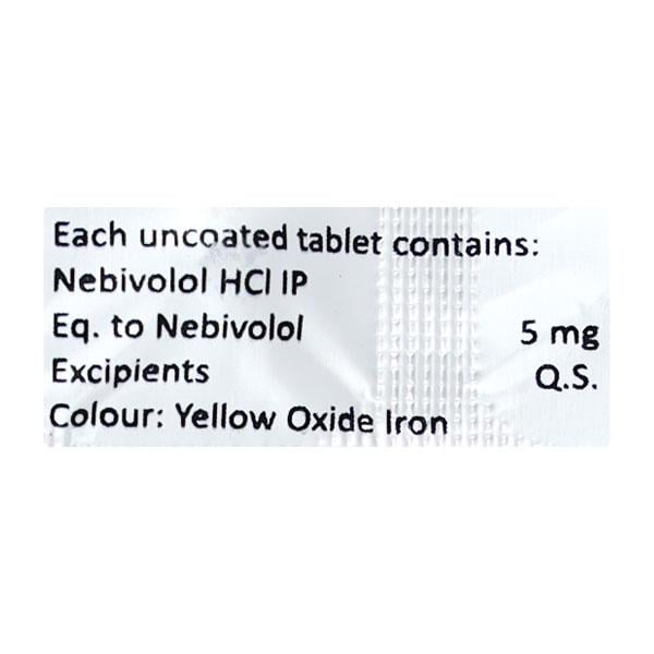 CARDIOLOL 5 Tablet 10's