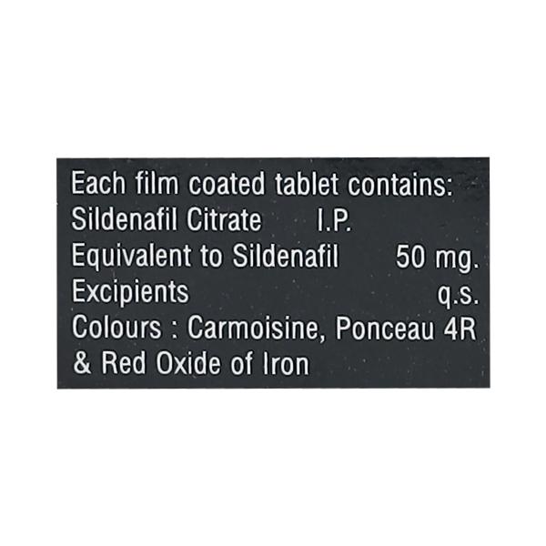 ZEAGRA 50mg Tablet 4's