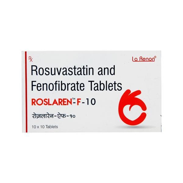 Roslaren F 10/160mg Tablet 10'S