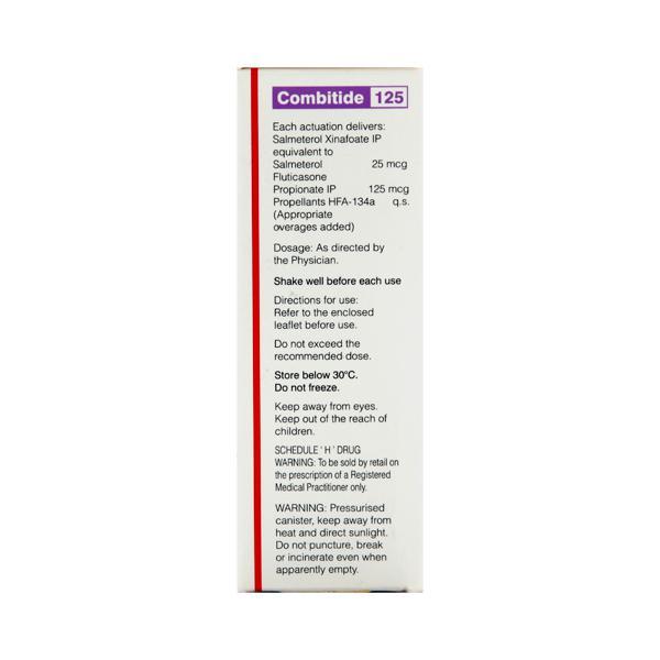 Combitide 125 Inhaler 120Md