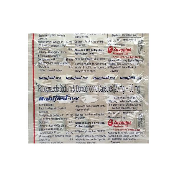 Rabifast DSR Capsule 15'S