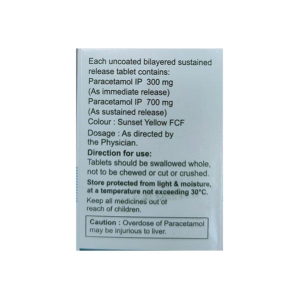 Dolo 1000 Tablet 10'S