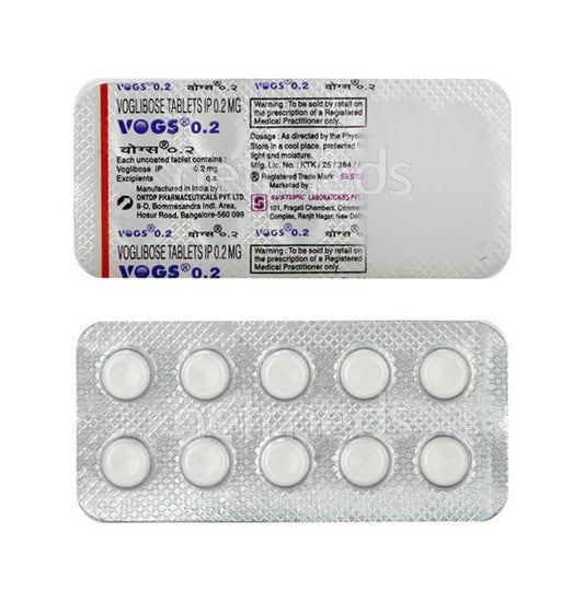 Vogs 0.2mg Tablet 10'S