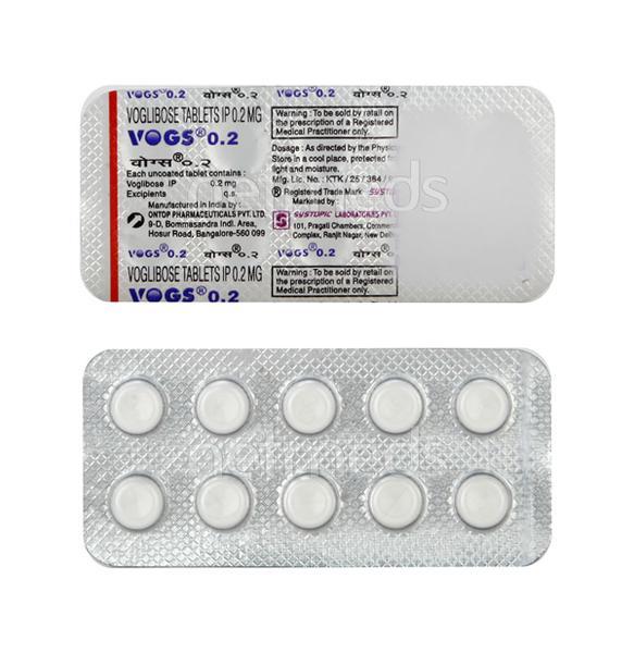 Vogs 0.2mg Tablet 10'S