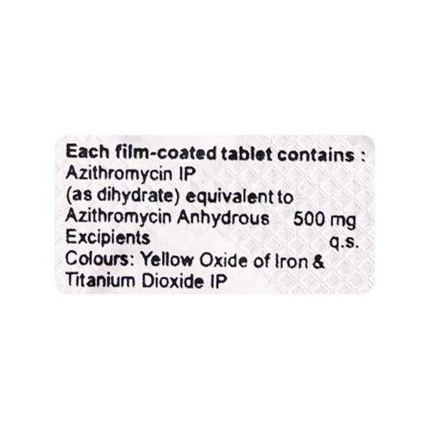 Azithral 500mg Tablet 5'S