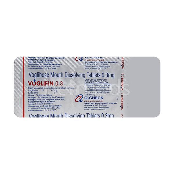 Voglifin 0.3mg Tablet 10'S