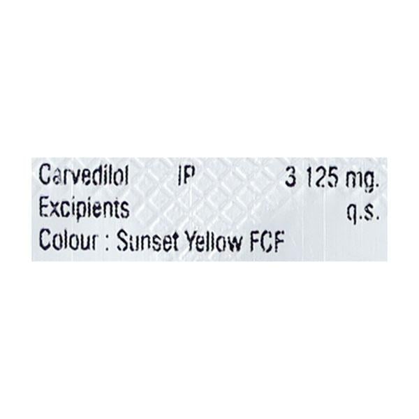 CARDICEF 3.125 Tablet 10's