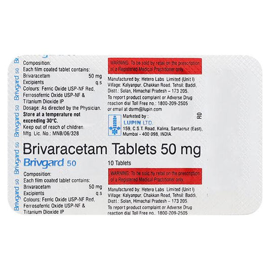 BRIVGARD 50 Tablet 10's