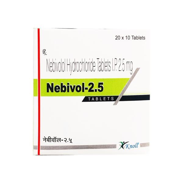 NEBIVOL 2.5mg Tablet 10's