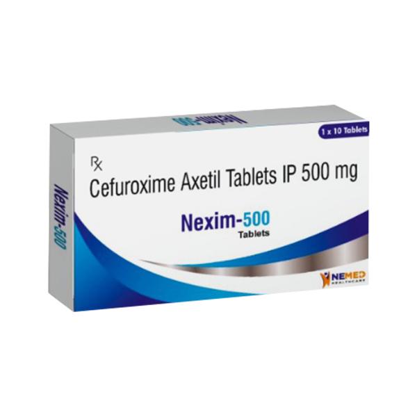 NEXIM 500 Tablet 10's
