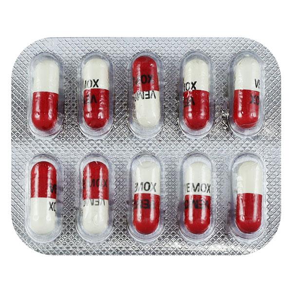 VEMOX 250 Capsule 10's