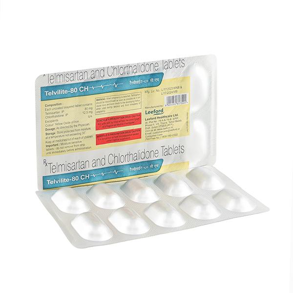 TELVILITE 80 CH Tablet 10's