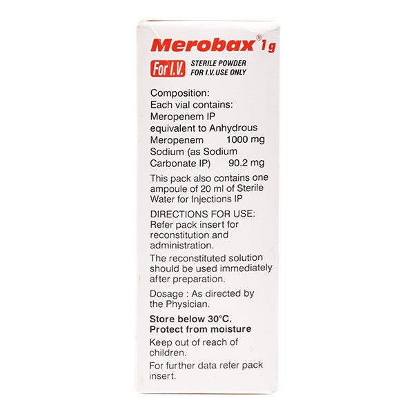 Merobax 1gm Injection 1's