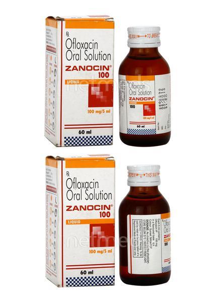 Zanocin 100mg Solution 60ml