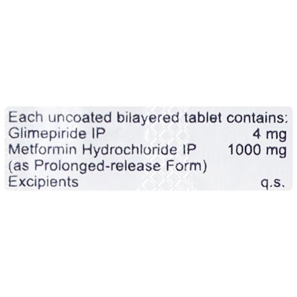 Switglim M 4mg/1000mg Tablet 10'S