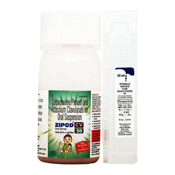 Zipod CV 50mg Oral Suspension 30ml