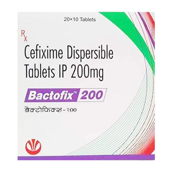 BACTOFIX 200mg Tablet 10's