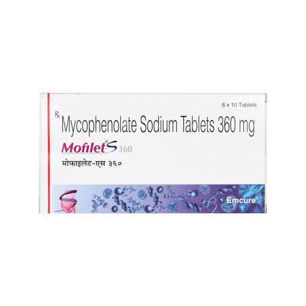 Mofilet S 360mg Tablet 10'S