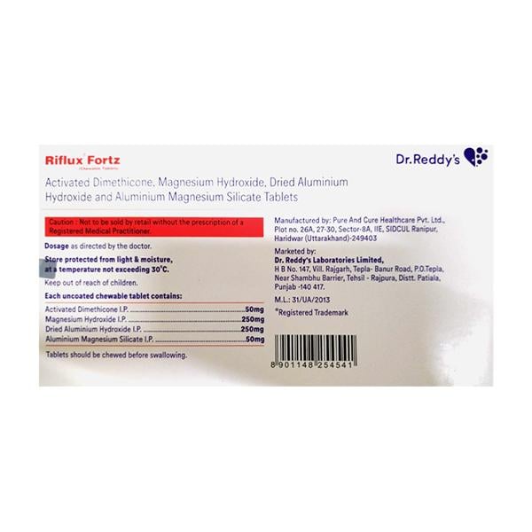 Riflux Fortz Tablet 15'S