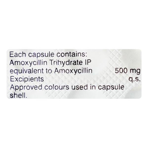 MOX 500mg Capsule 15'S