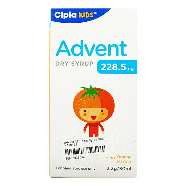 Advent 228.5mg Syrup 30ml