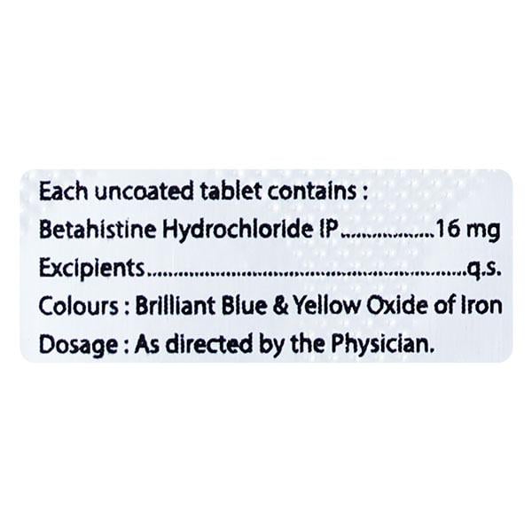 ISOHIST 16mg Tablet 10's