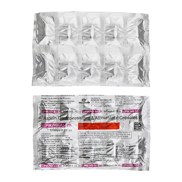 LIPIKIND AS 20 Capsule 10's