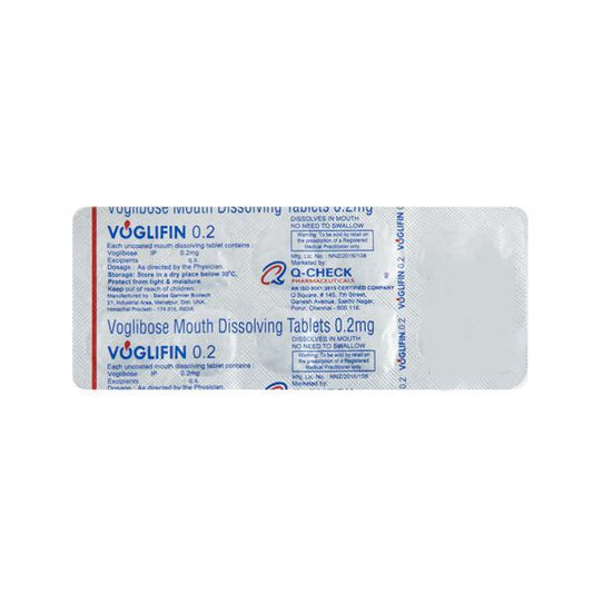 Voglifin 0.2mg Tablet 10'S